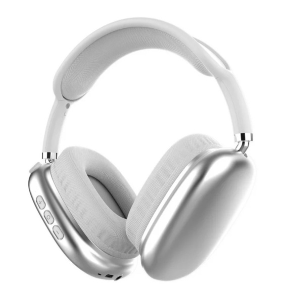Amazon Other - New without tags never used Sleek Over-Ear Headphones in Silver and White